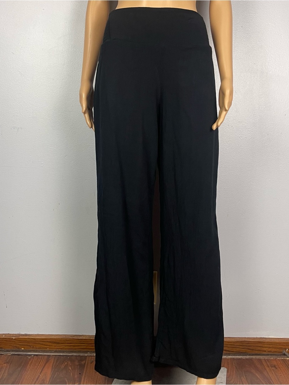 Black Gauze Harem Pants